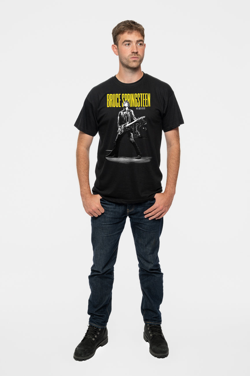 Bruce Springsteen Winterland Ballroom Guitar T Shirt product image 2